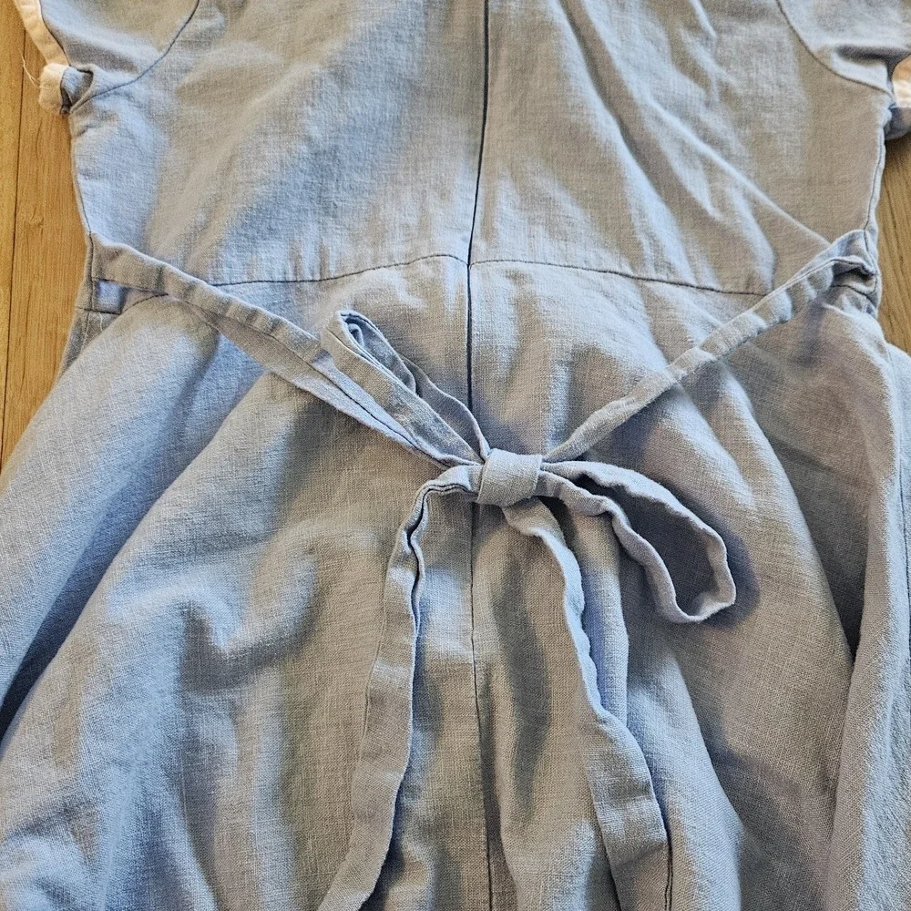 Vintage Two Turtle Doves by Sweet Potatoes Chambray Sundress Girls 8